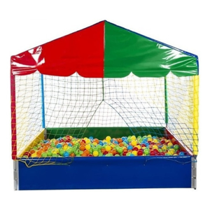 Piscina de Bolinhas 2x2 com 1000 Bolas 76mm e Toldo Reforçado