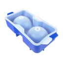 Ver imagem 1 de Forma Bola de Gelo em Silicone com 2 Espaços:Azul