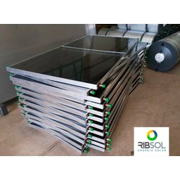 Placa Coletor Solar Inox Banho 150x100cm Ribsol - 4