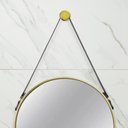 Ver imagem 5 de Gancho de Parede Metal 3cm Dourado Cabideiro Fixador Espelho Duler Cabide
