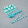 Kit forma de gelo e picolé, pegador de salada Mozcada e espremedor limão Oikos - 5