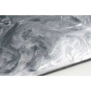 Kit Mármore Líquido Prata Platinum / Cinza Ferro Ag Resinas Ag Kit Bancada Ag
