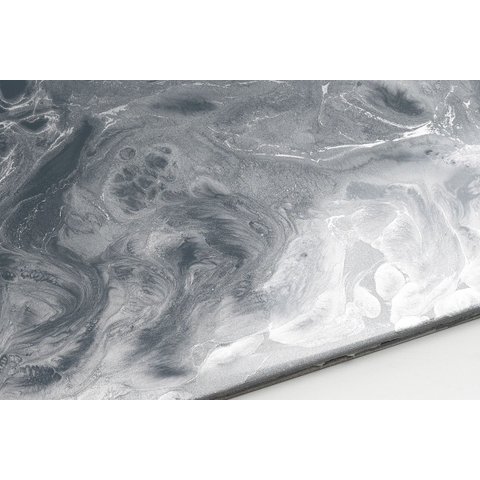 Kit Mármore Líquido Prata Platinum / Cinza Ferro Ag Resinas Ag Kit Bancada Ag