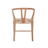 Cadeira Wish Bone para Mesa de Jantar Cozinha Eventos Madeira - 4