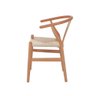 Cadeira Wish Bone para Mesa de Jantar Cozinha Eventos Madeira - 5