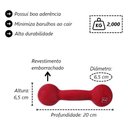 Ver imagem 2 de Kit Progressão de Carga Halteres Emborrachado Academia 12kg