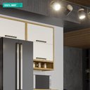 Ver imagem 2 de Armário Aéreo de Cozinha 80cm com 2 Portas Basculantes e Nicho 100% Mdf Syrah Móveis Riodoce Amê