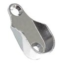 Ver imagem 2 de Kit com 20 Suporte Cabideiro Oval para Tubo Oblongo Cromado