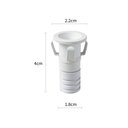 Ver imagem 3 de Spot de Embutir Nordecor Noa Mini Redondo Led Alto Irc 90 1w Bivolt Branco 2700k Luz Amarela 6498