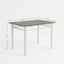 Ver imagem 3 de Conjunto Mesa de Jantar 4 Cadeiras 100cm Tampo de Granito