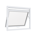 Ver imagem 1 de Janela Maxim Ar 1 Seção Aluminio Branco Linha 25 - 60x80