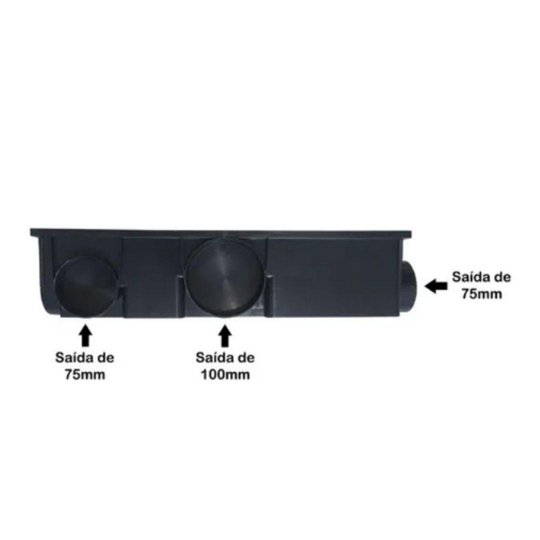 Ralo Modular 15X50 Com Grelha De Inox - 2