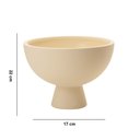 Ver imagem 4 de Centro de Mesa Decorativo em Cerâmica para Flores Bege 17 Cm M02 - D’Rossi