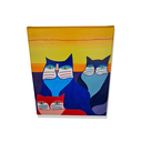 Ver imagem 6 de Mini Quadro de Três Lindo Gatinhos Estilo Figurativo