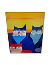 Ver imagem 6 de Mini Quadro de Três Lindo Gatinhos Estilo Figurativo