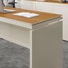 Conjunto de Escritório Office 3 Peças Mesa Gaveteiro Balcão Oslo - 8