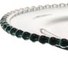 Sousplat Cristal Pearl Verde Wolff 32 Cm - 2
