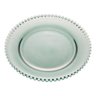 Sousplat Cristal Pearl Verde Wolff 32 Cm - 1