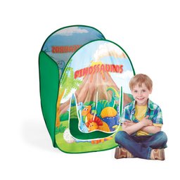 Barraca Pop Up Quadrada Infantil Dobrável Dinossauros Fabrincando - 1