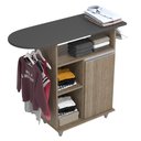 Ver imagem 4 de Tábua de Passar Com Balcão 1 Porta 1 Gaveta Giovana Castanho - Lumil