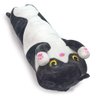 Travesseiro Corpo Pelucia Abraçar Hug Me Up Confortável 70cm Gatão Preto - 2