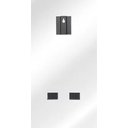 Ver imagem 4 de Espelho Orgânico Luxo Grande 170 X 70 Corpo Inteiro Moderno Lapidado com Suporte