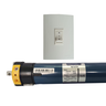 Motor Tubular com Botoeira para Persianas ou Toldos - 10n 110v 23kg - Emteco - 1