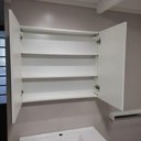 Ver imagem 2 de Armário para Banheiro com Espelho 80cm Mdf Branco - On Móveis