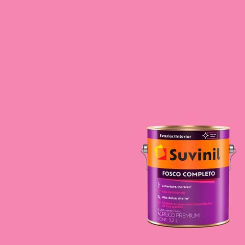 Tinta Acrílica Pink Fosca 3,2l - Suvinil