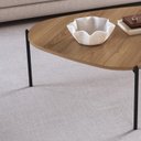 Ver imagem 6 de Mesa de Centro Organica Pe Metal Preto Hanover 28015 Artesano
