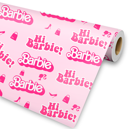Papel de Parede Adesivo Barbie Tons De Rosa - 1