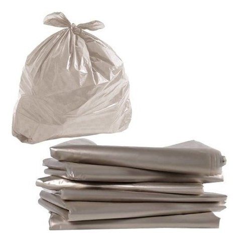 Saco de Lixo 300 Litros Transparente Resistente 50 Unidades