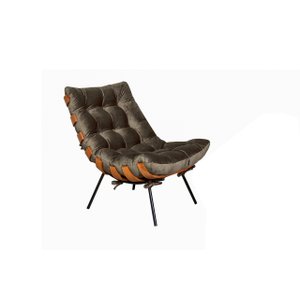 Poltrona Costela Luxo Dora Bela - 0123