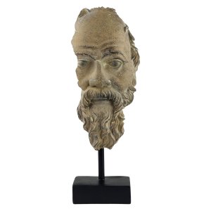 Escultura Decorativa Zeus Grego - Objeto Figura Decorativa BTC