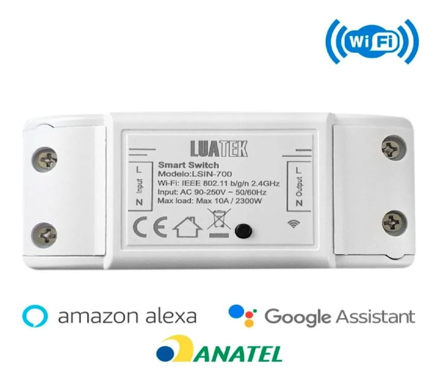 Interruptor Inteligente Wifi - Ref: Lsin-700 - 1