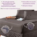 Ver imagem 4 de Kit Protetor Colchão King + 2 Capa Travesseiro Impermeável +