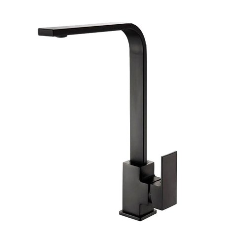 Torneira Cozinha Misturador Monocomando Mesa Preto ME14B Doan