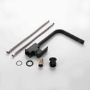 Ver imagem 2 de Torneira Cozinha Misturador Monocomando Mesa Preto ME14B Doan