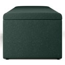 Ver imagem 7 de Calçadeira Recamier Baú para Cama de Casal King Dália 195x50 Cm W01 Linho Verde Musgo - Lyam