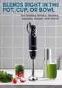 Ver imagem 5 de Elite Gourmet Mixer de Mão 500w com Haste Destacável e 2 Velocidades (preto/inox)