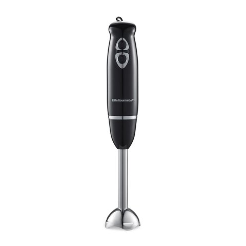 Elite Gourmet Mixer de Mão 500w com Haste Destacável e 2 Velocidades (preto/inox)