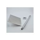 Ver imagem 7 de Ducha Fria Área Externa Piscina Jardim Inox Quadrada 38 cm