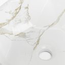 Ver imagem 5 de Cuba de Apoio Redonda 42cm Louça Murano Bela Metais