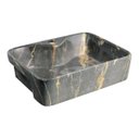 Ver imagem 1 de Cuba de Semi Encaixe Retangular 48cm Louça Sicília Bela Metais