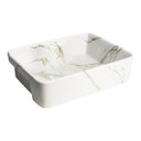 Ver imagem 1 de Cuba de Semi Encaixe Retangular 48cm Louça Sicília Bela Metais