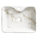 Ver imagem 4 de Cuba de Semi Encaixe Retangular 48cm Louça Sicília Bela Metais