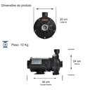 Ver imagem 2 de Bomba Th-16 P 3/4 Cv Trifásico Motor Nova Ip21 220/380v Thebe