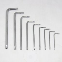 Jogo De Chave 9 Peças Torx Profissional Curta Em L Aço - 8