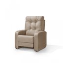 Ver imagem 2 de Poltrona Reclinável Do Papai Em Suede 