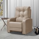 Ver imagem 1 de Poltrona Reclinável Do Papai Em Suede 